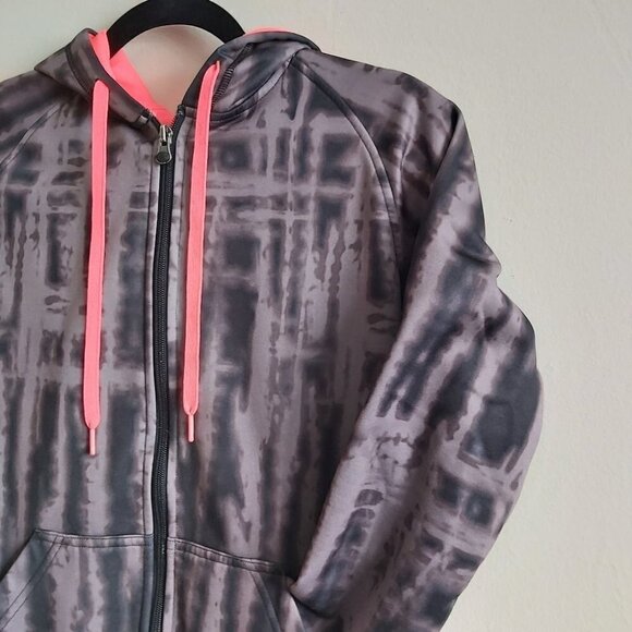 Under Armour Zip Up Hoodie Brown Coral XS - Picture 5 of 8